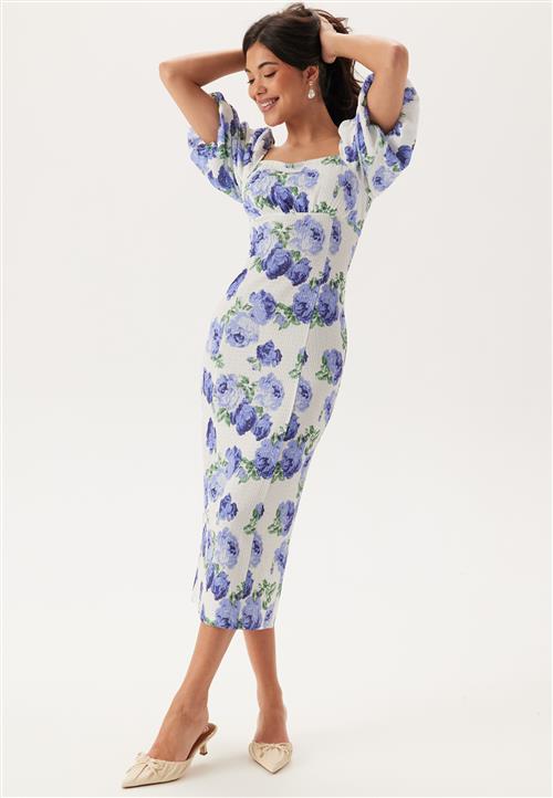 BUBBLEROOM Volume Sleeve Midi Dress