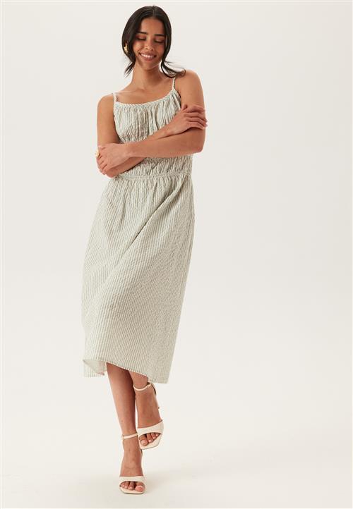 BUBBLEROOM Seersucker Smock Dress