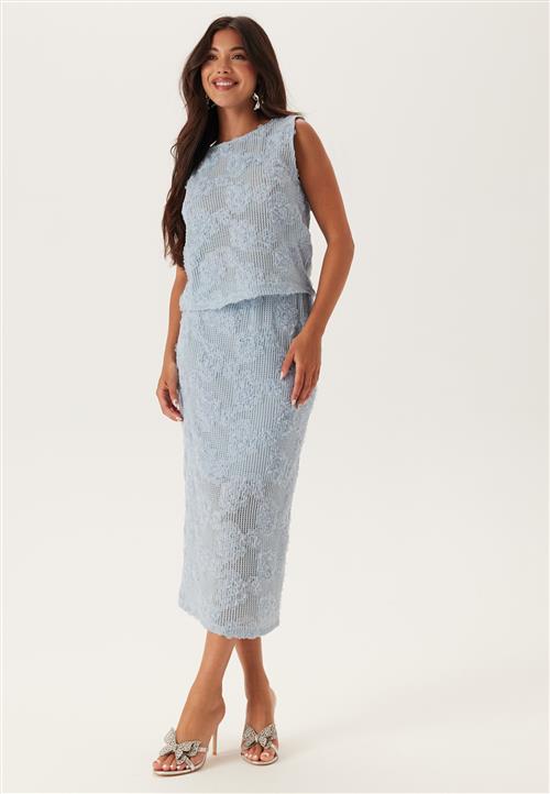 BUBBLEROOM Flower Mesh Skirt