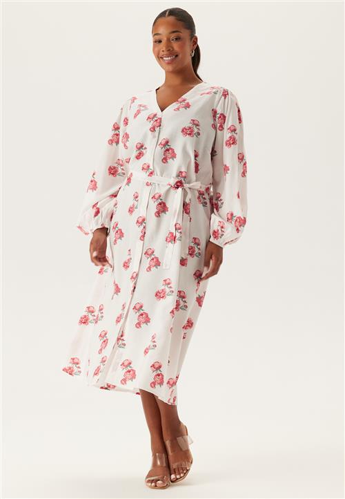 Happy Holly Balloon Sleeve Dress