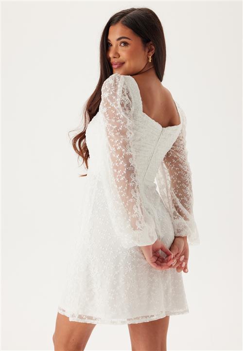 Bubbleroom Occasion Ruched L/S Short Dress