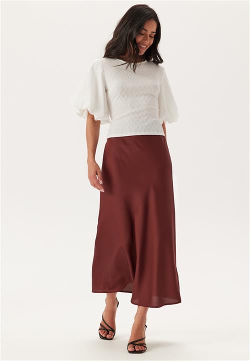 ONLY Onlchigo Ankel Satin Skirt