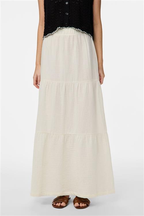 Sikka Maxi Skirt - Cloud Dancer - S - PIECES
