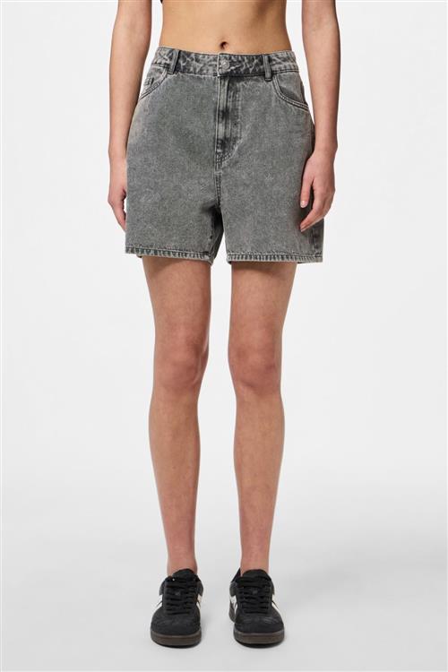 Abbi Shorts - Light Grey Denim - PIECES