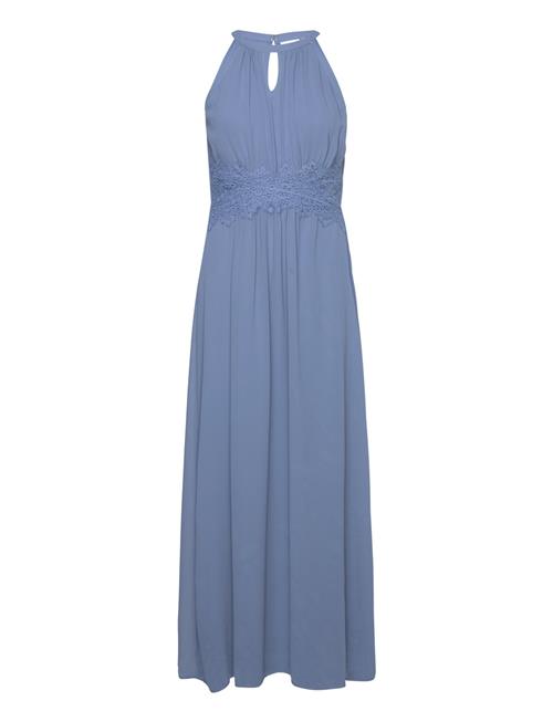 Vimilina Halterneck Maxi Dress - Noos Vila Blue