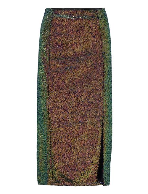 Sequin Evening Skirt Karl Lagerfeld Gold