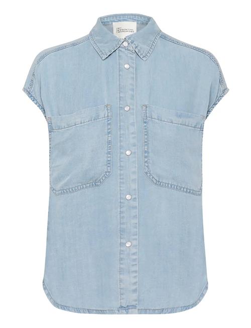 Nellymw Ss Shirt My Essential Wardrobe Blue