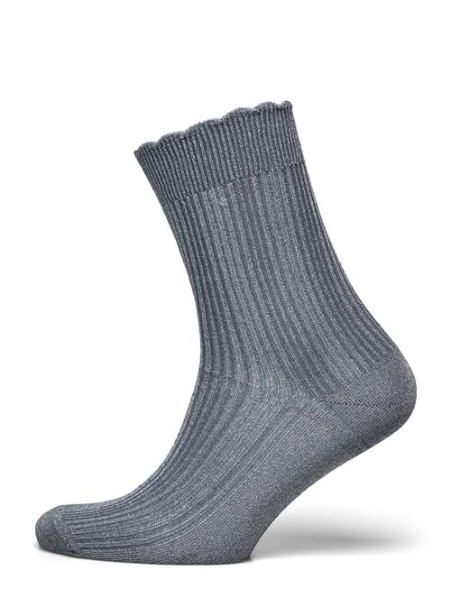 Julia Glitter Socks Mp Denmark Navy