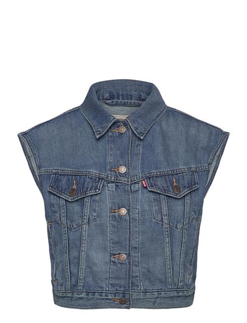Shrunken 90S Vest Med Indigo - Worn In Levi's® Blue