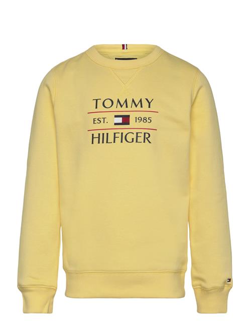 Tommy Flag Hilfiger Sweatshirt Tommy Hilfiger Yellow
