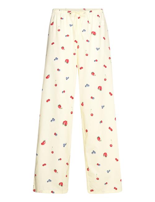 Pant Woven Fruit Hunkemöller Cream