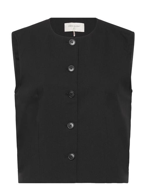 Fqmaeve-Waistcoat FREE/QUENT Black