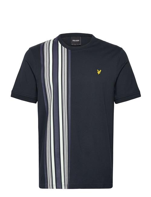 Deck Stripe T-Shirt Lyle & Scott Black