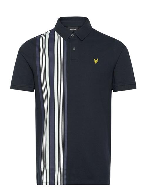 Deck Stripe Polo Shirt Lyle & Scott Black