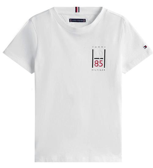 Tommy Hilfiger T-shirt - Graphic - Hvid