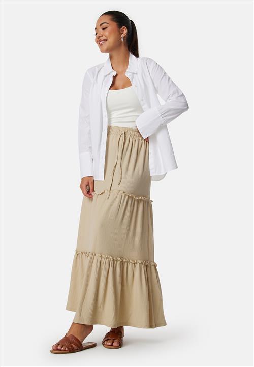BUBBLEROOM Flounce Maxi Skirt