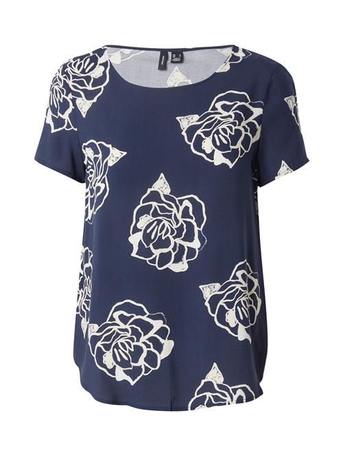 VERO MODA Shirts 'EASY JOY'  navy / offwhite