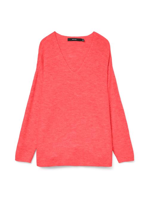 VERO MODA Pullover 'VMLEFILE'  lys rød