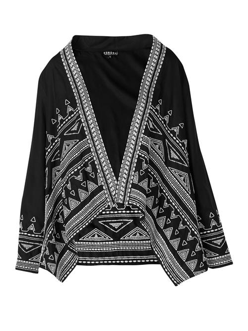 KOROSHI Kimono  sort / hvid