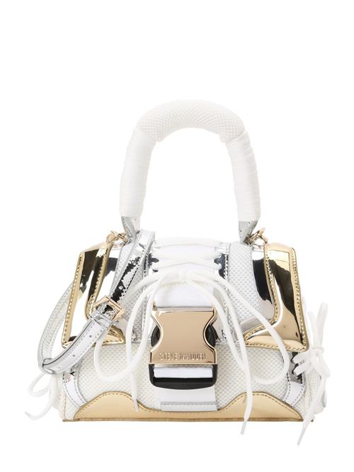 STEVE MADDEN Håndtaske 'DIEGO'  guld / hvid