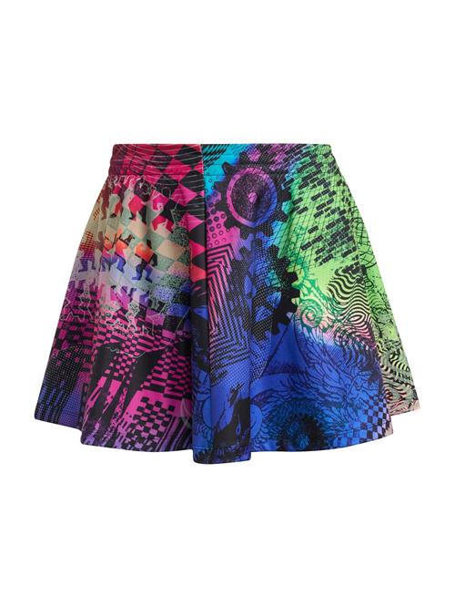 ADIDAS PERFORMANCE Sportsnederdel 'x Jeremy Scott'  koboltblåt / lime / fuchsia / sort