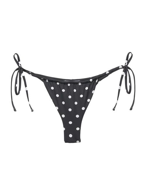 Pull&Bear Bikinitrusse  sort / hvid
