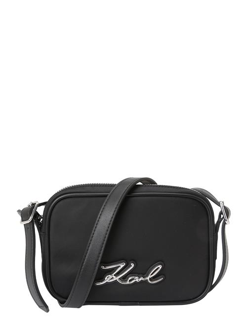 Karl Lagerfeld Skuldertaske  sort / sølv