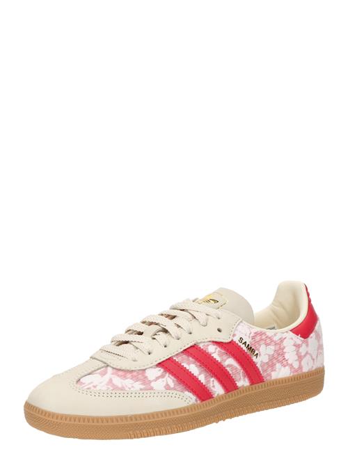 ADIDAS ORIGINALS Sneaker low 'SAMBA'  grenadine / hvid / offwhite