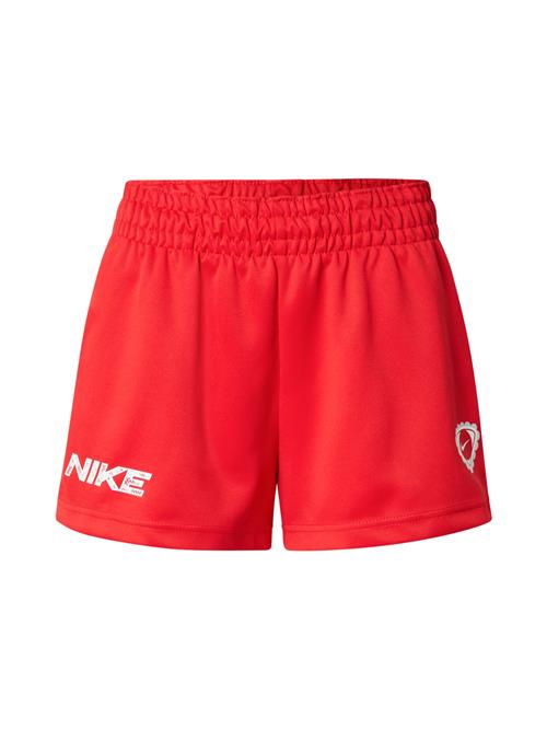 Nike Sportswear Bukser  rød / hvid