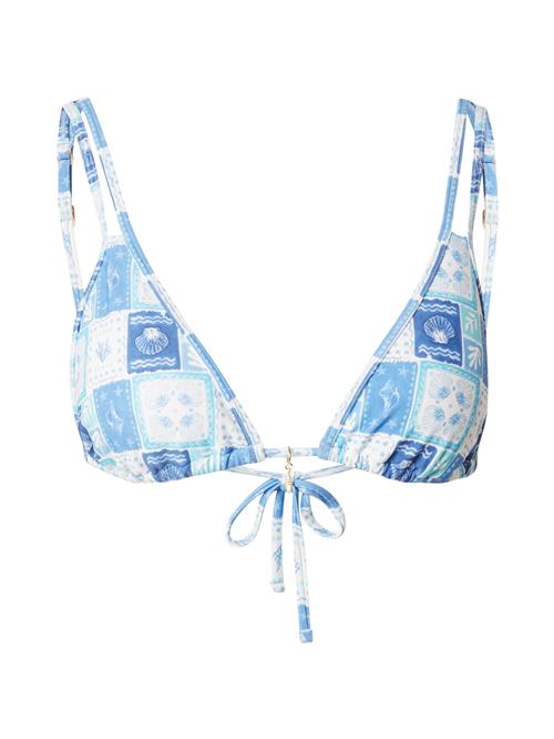 HOLLISTER Bikinioverdel  blå / azur / lyseblå / hvid