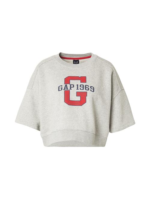 Se GAP Sweatshirt  mørkeblå / grå-meleret / rød ved About You