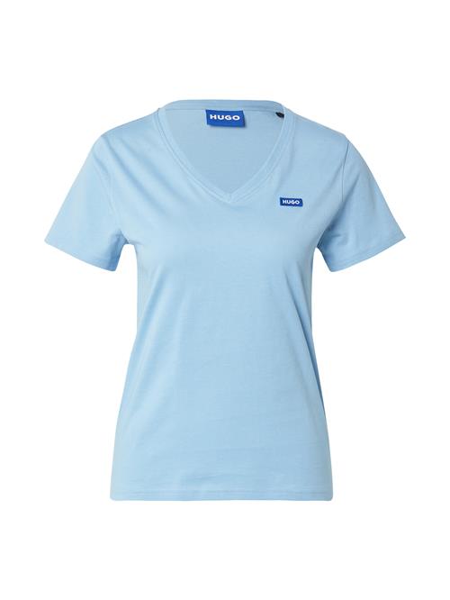HUGO Shirts 'Classic'  blå / lyseblå / hvid