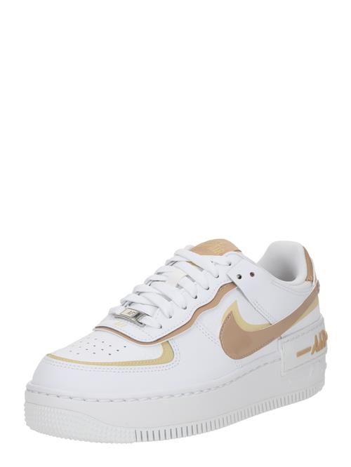 Nike Sportswear Sneaker low 'AF1 SHADOW'  lysebrun / gylden gul / hvid