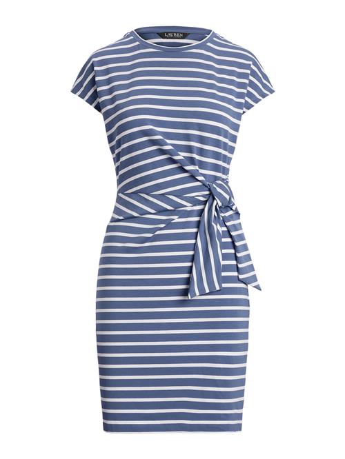Lauren Ralph Lauren Kjole  safir / hvid