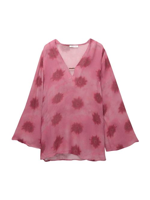 Pull&Bear Strandkjole  fuchsia / merlot
