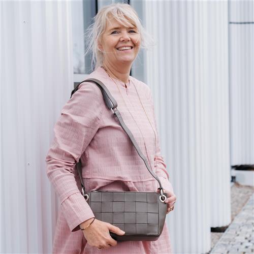Audrey Grå Skuldertaske (No Waste!)