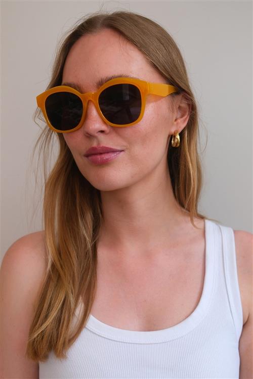 Maria Solbriller - Gul - One-Size - TeeShoppen