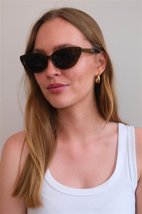 Zoe Solbriller - Brun - TeeShoppen