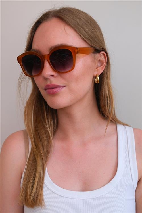 Maria Solbriller - Orange - TeeShoppen