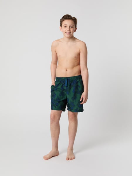 Björn Borg Borg Print Swim Shorts Grøn, 158-164