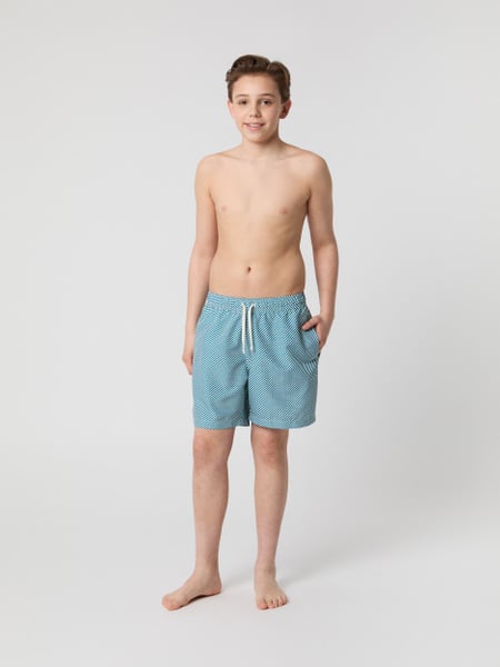 Björn Borg Borg Print Swim Shorts Blå, 170