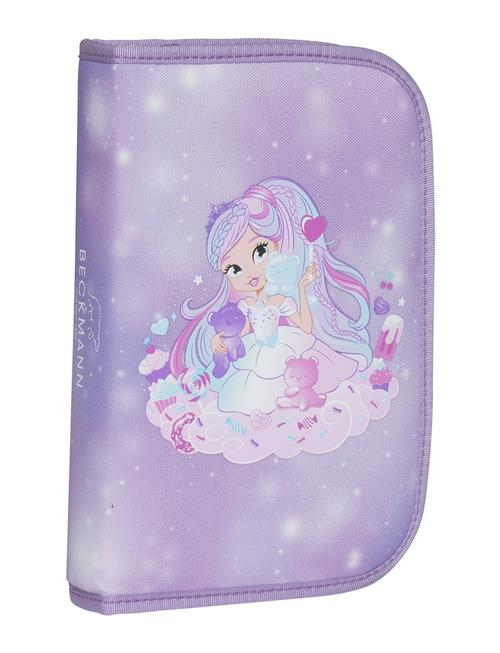 Single Section Pencil Case W/Content - Candy Beckmann Norway Purple
