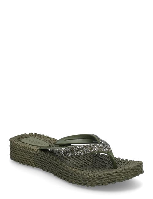 Flip Flop On Platform Sole Ilse Jacobsen Green