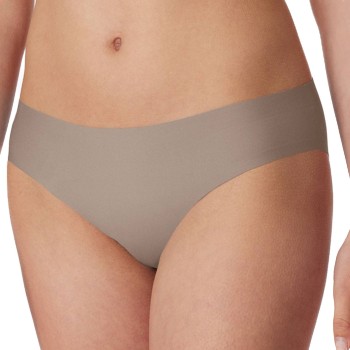 Schiesser Trusser Invisible Cotton Brief Grå 40 Dame
