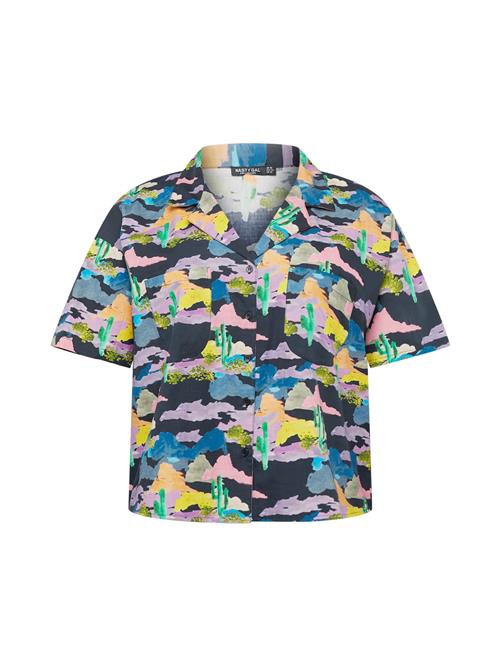 Nasty Gal Plus Bluse  blandingsfarvet / sort