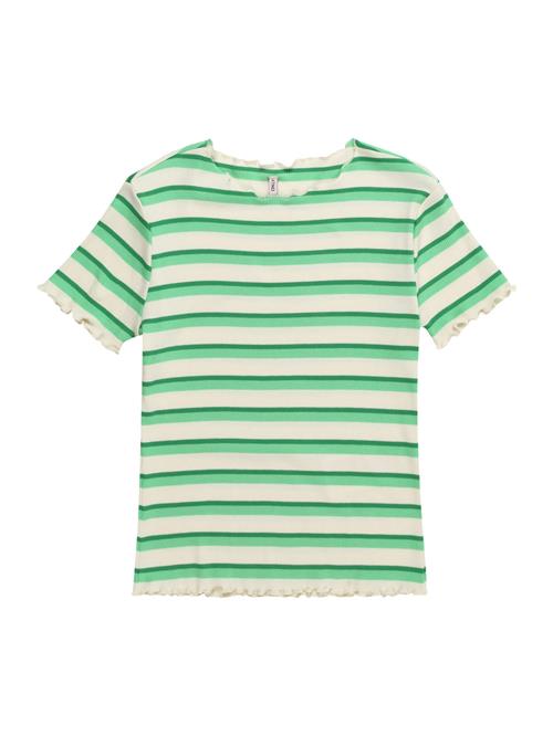 ONLY GIRLS Bluser & t-shirts 'EVIG'  grøn / mint / hvid