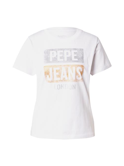 Pepe Jeans Shirts 'TYLERY'  pastellilla / lyseorange / hvid