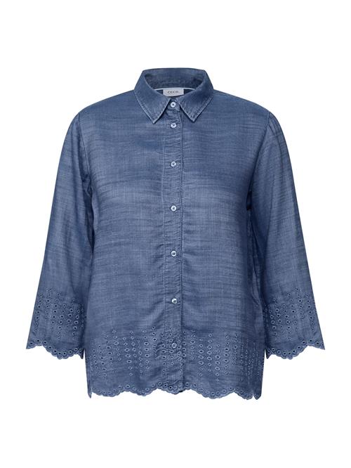 CECIL Bluse  blue denim
