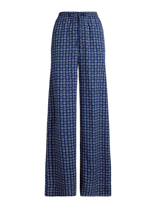 Lauren Ralph Lauren Bukser  mørkeblå / hvid