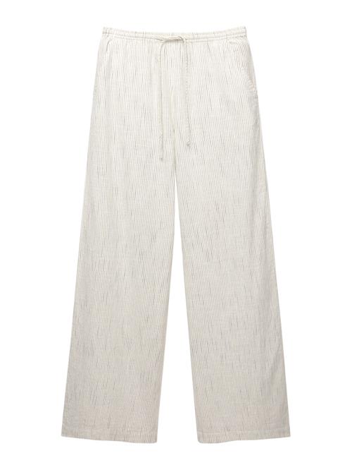 Pull&Bear Bukser  lysebeige / sort